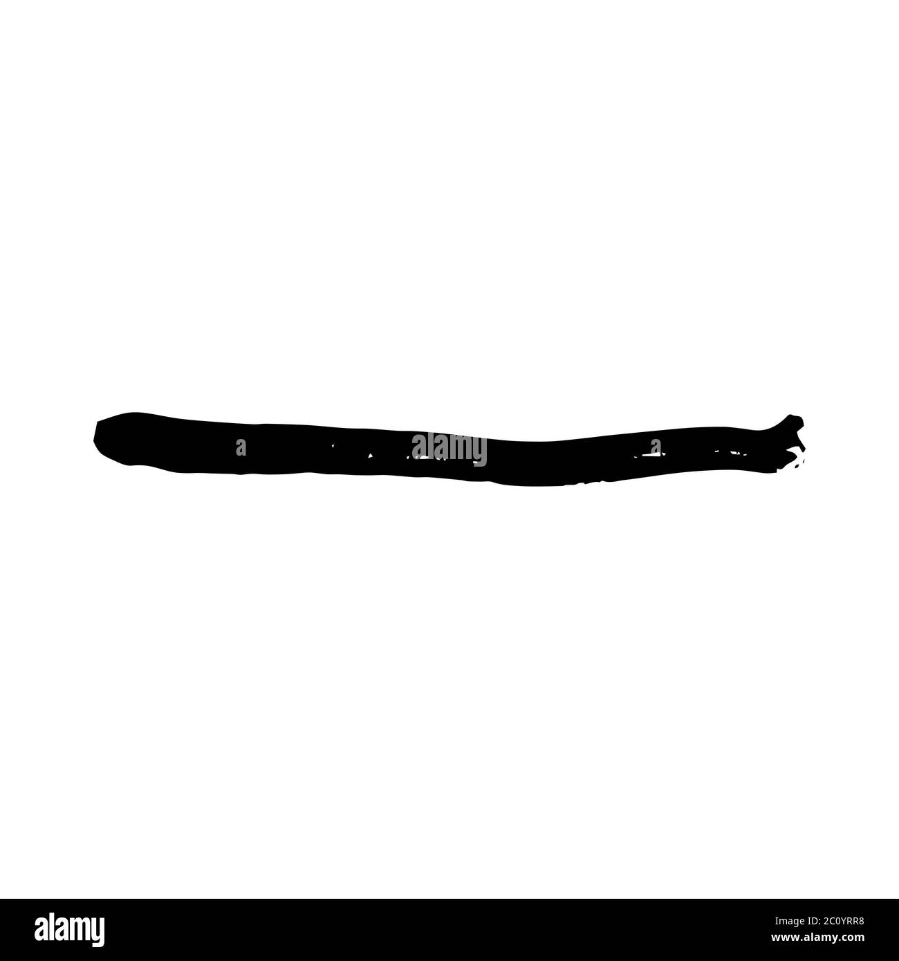 Coup de pinceau Grunge texture vecteur Banque D'Images