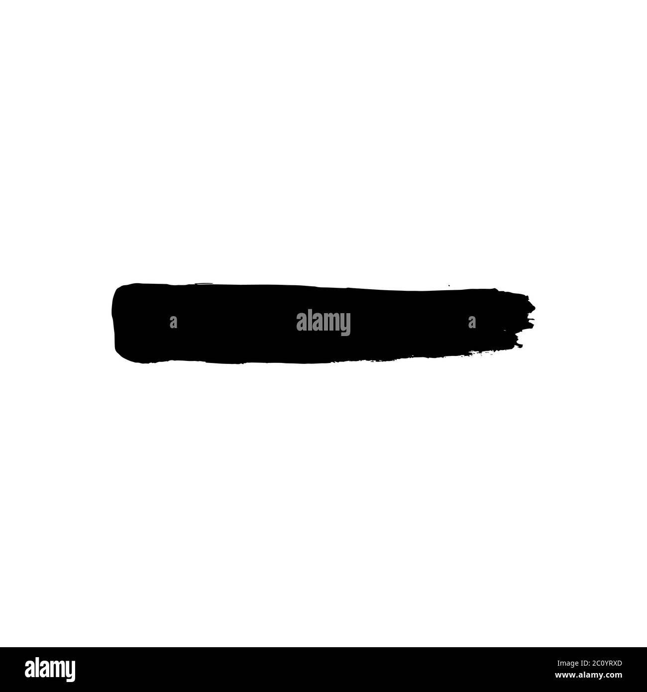 Coup de pinceau Grunge texture vecteur Banque D'Images