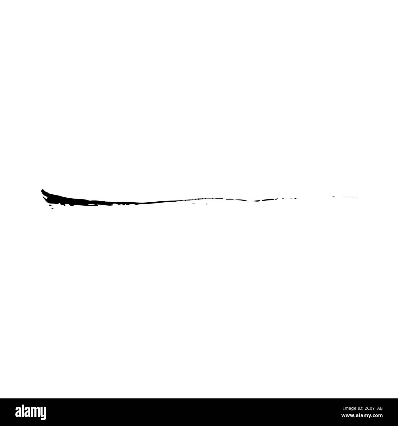 Coup de pinceau Grunge texture vecteur Banque D'Images