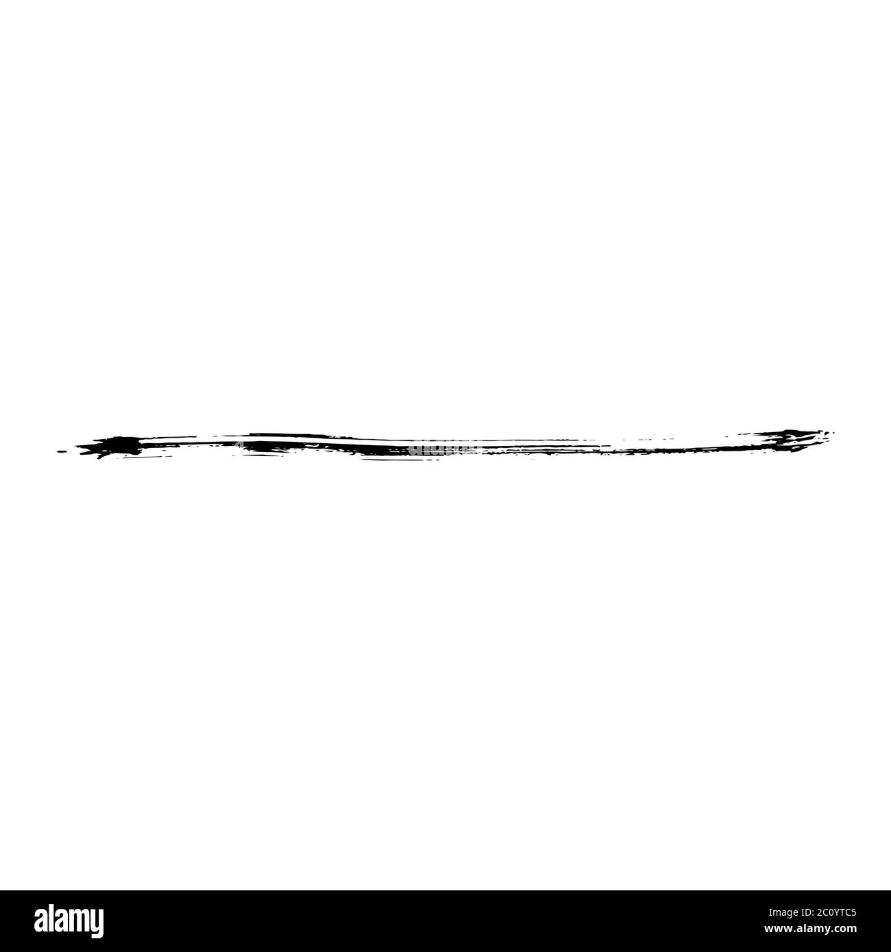 Coup de pinceau Grunge texture vecteur Banque D'Images