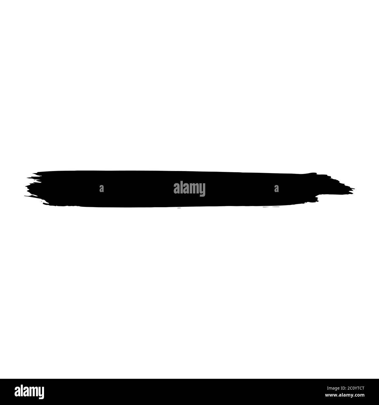 Coup de pinceau Grunge texture vecteur Banque D'Images