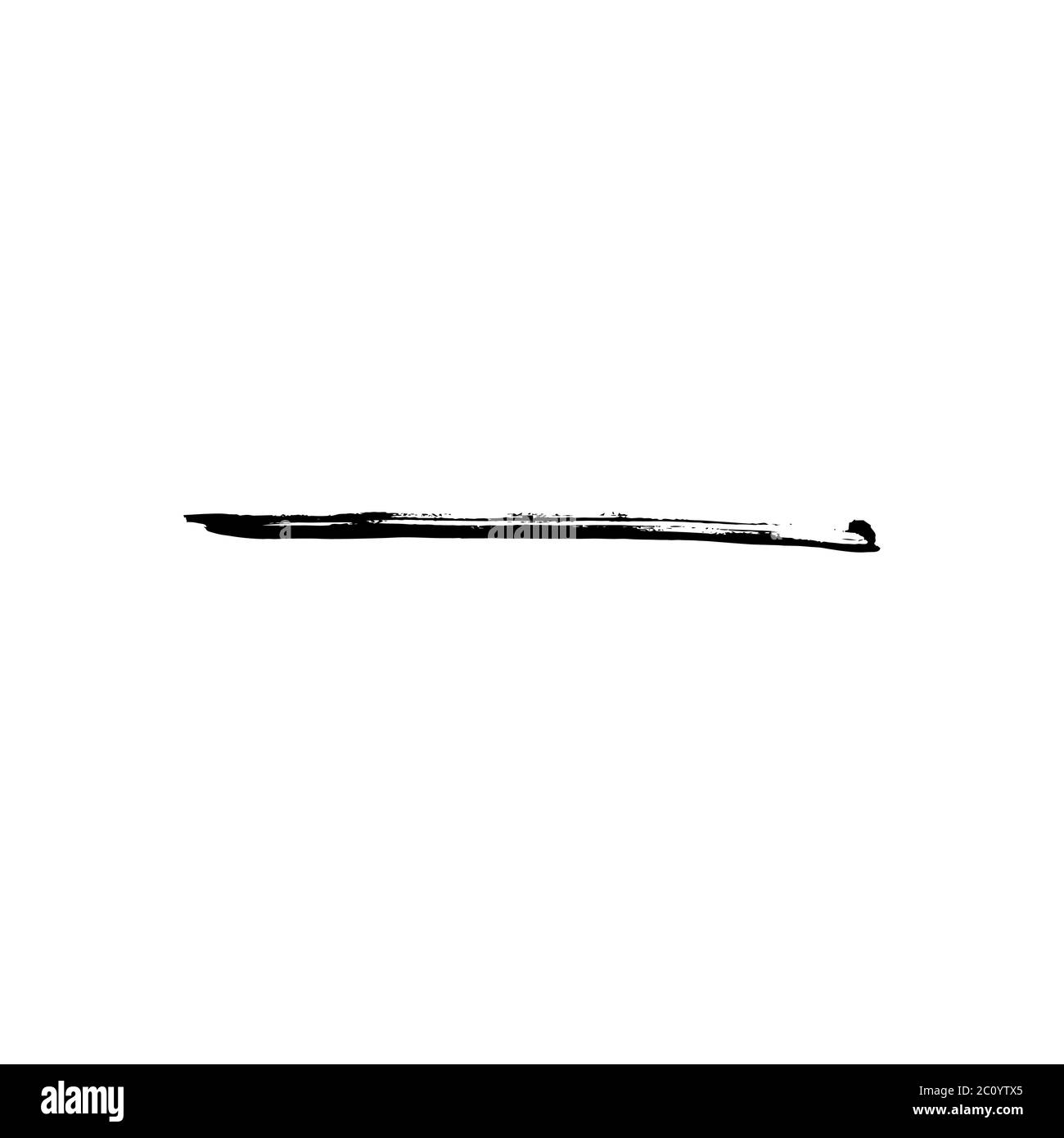 Coup de pinceau Grunge texture vecteur Banque D'Images