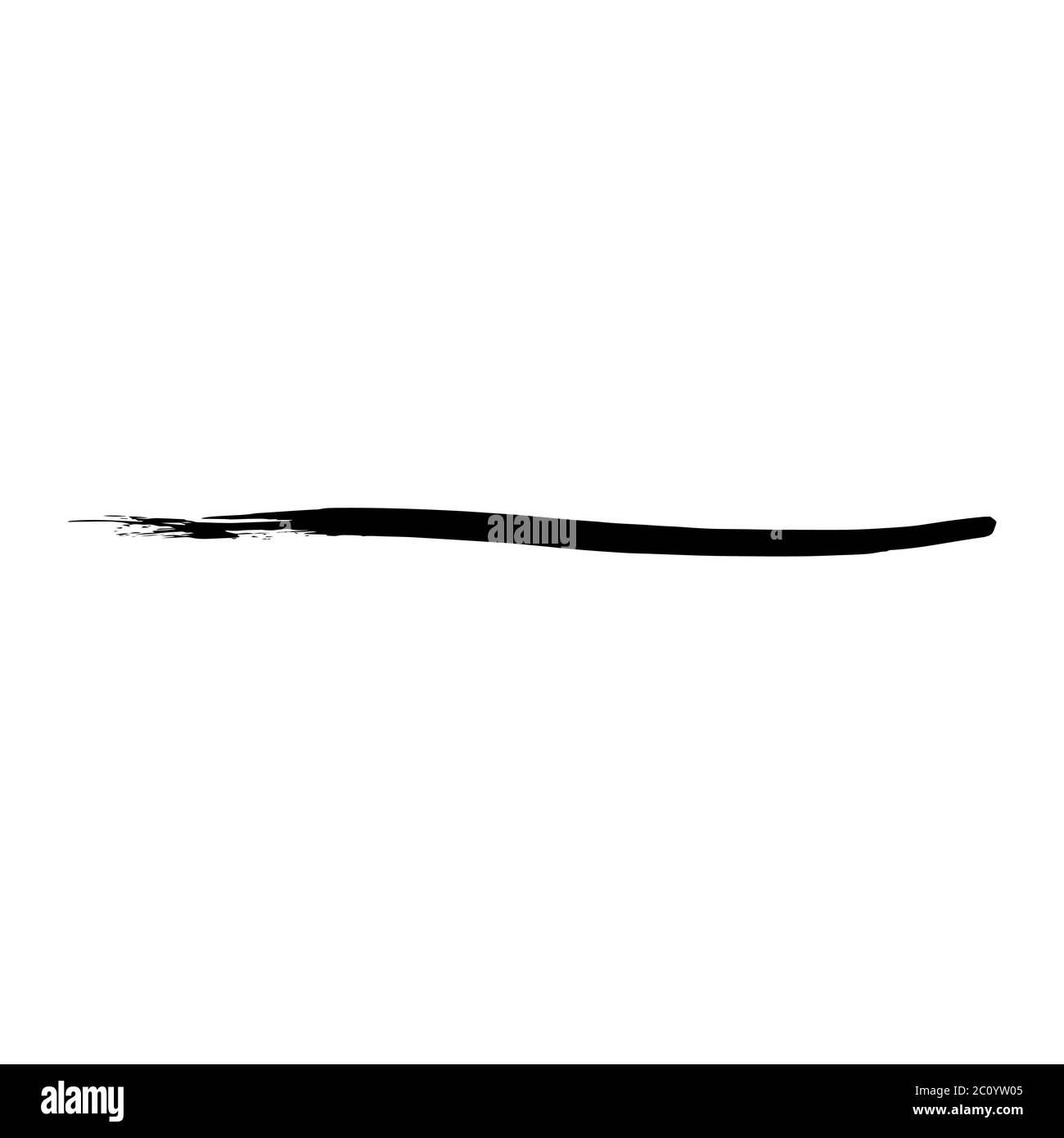 Coup de pinceau Grunge texture vecteur Banque D'Images