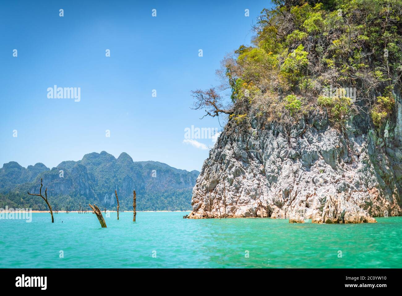 Thaïlande, khao sok, Chiao-LAN-See Banque D'Images