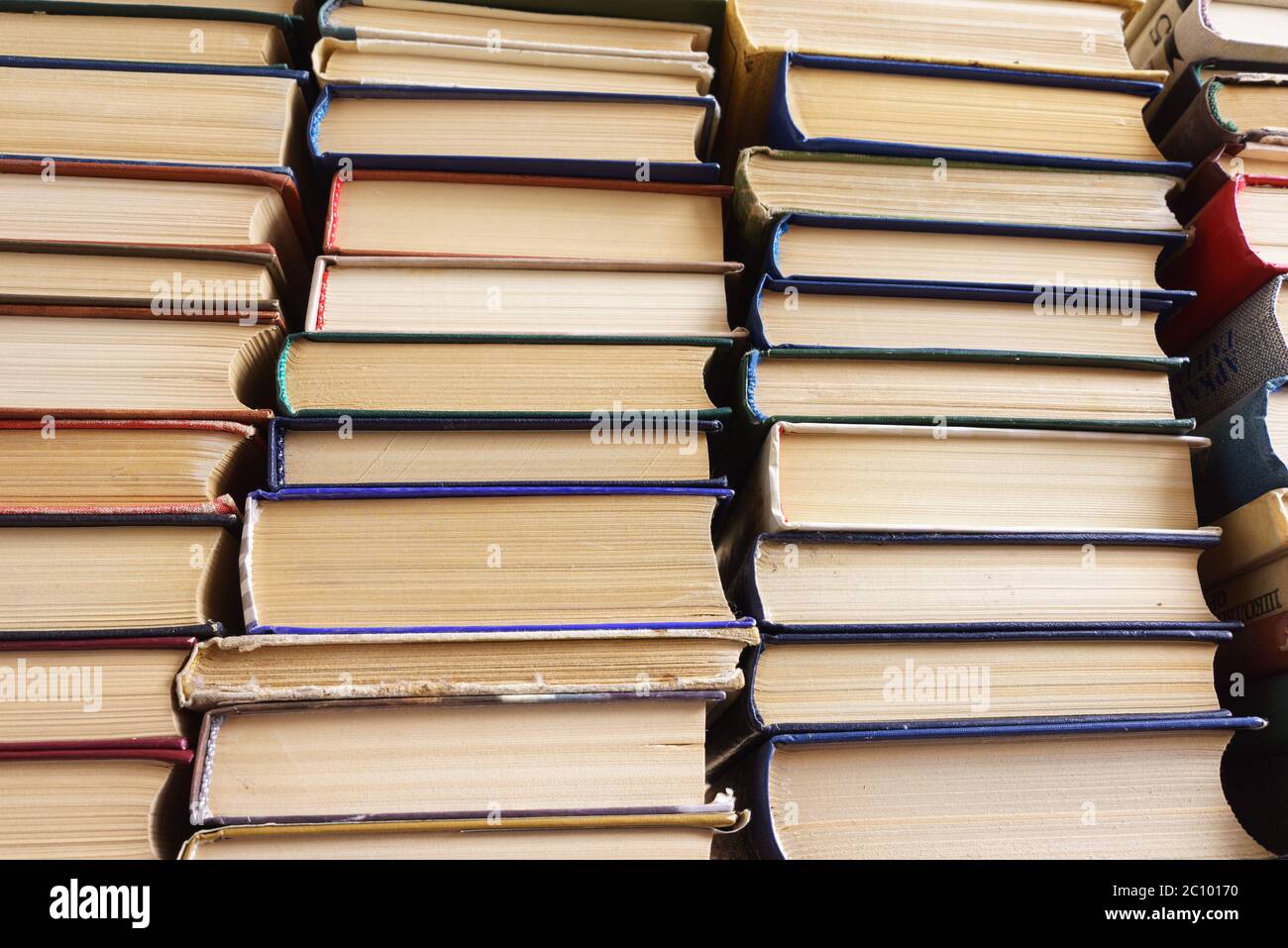 Arrière-plan des livres Banque D'Images