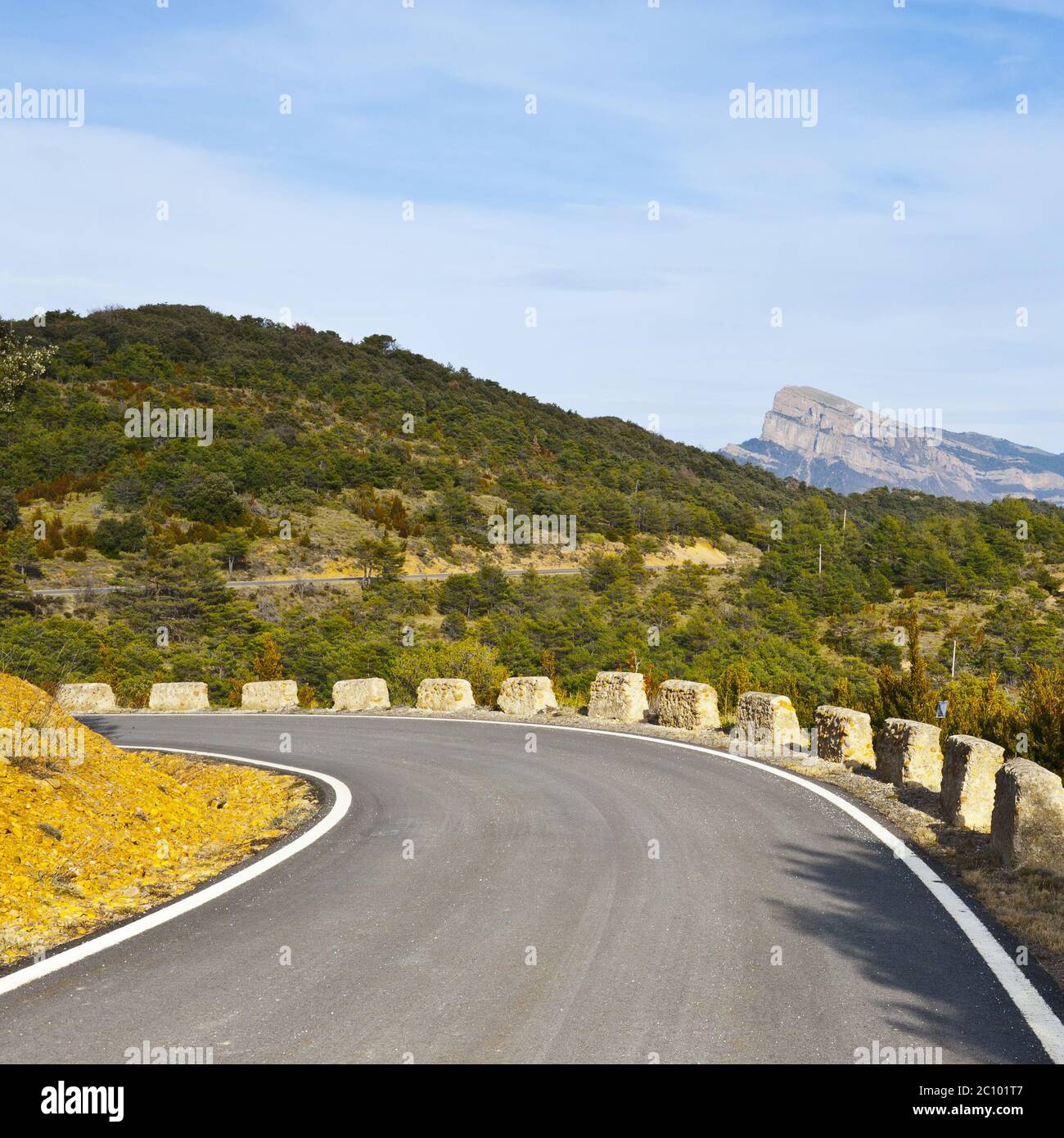 Route de montagne Banque D'Images