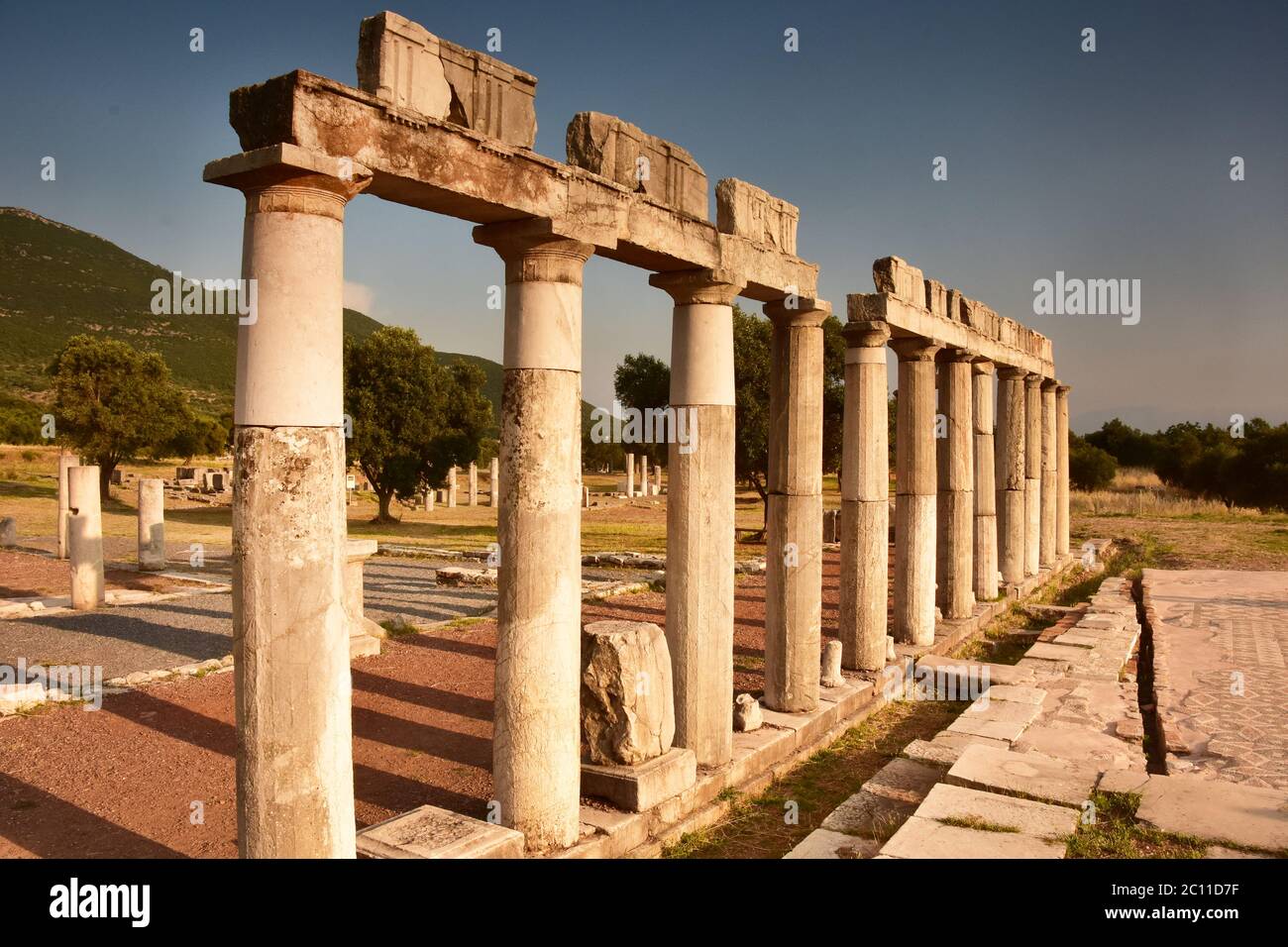 Greece [ancient messini] messene Banque de photographies et d’images à ...