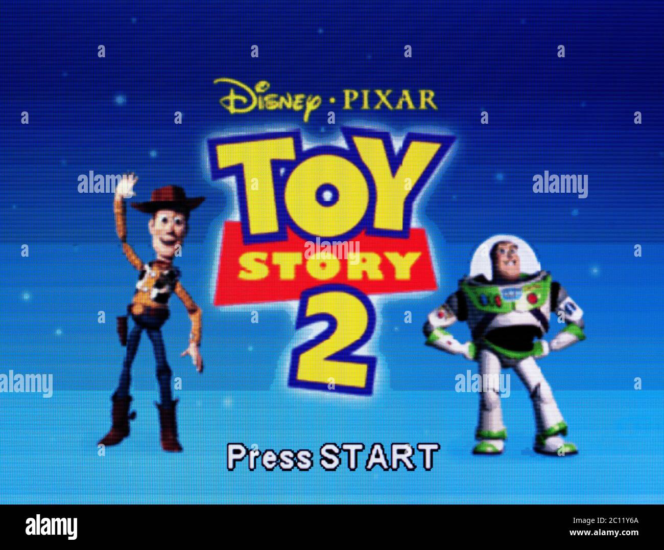 Disney Pixar Toy Story 2 - Nintendo 64 Videogame - usage éditorial seulement Banque D'Images