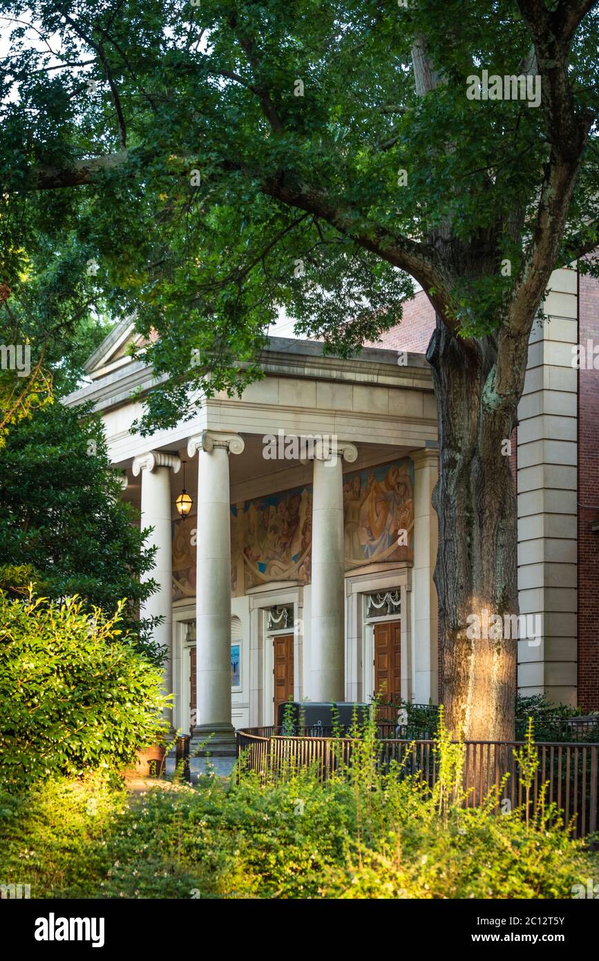 Bâtiment des beaux-arts sur le campus de l'Université de Géorgie à Athènes, Géorgie. (ÉTATS-UNIS) Banque D'Images