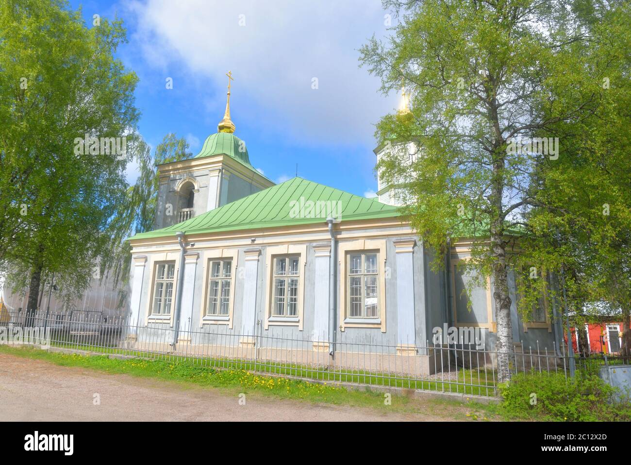 Église orthodoxe de Lappeenranta. Banque D'Images