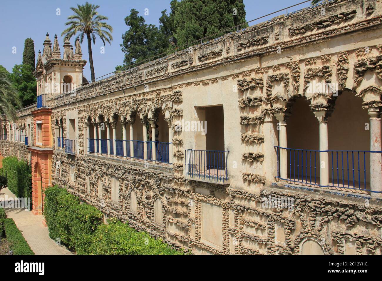 Royal Alcázar De Séville, Espagne Banque D'Images