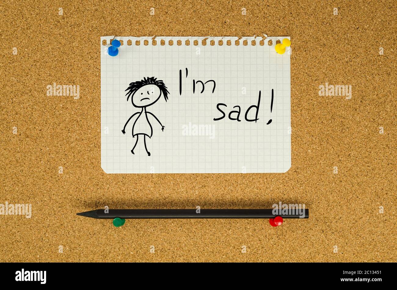 Sad Message Banque D Image Et Photos Alamy