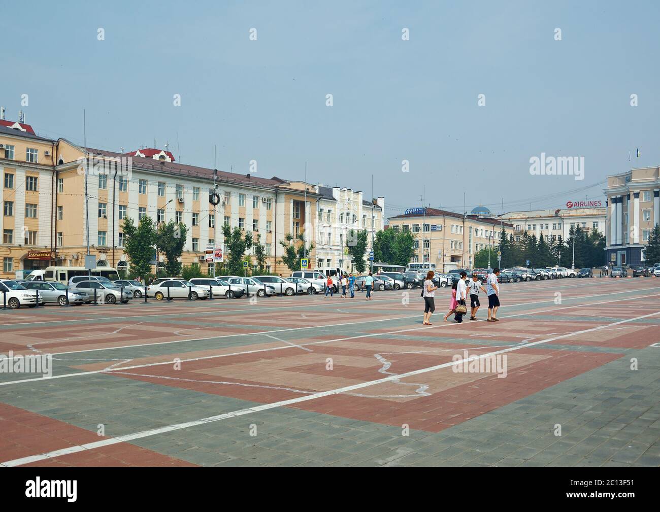 Ville de Ulan-Ude Banque D'Images