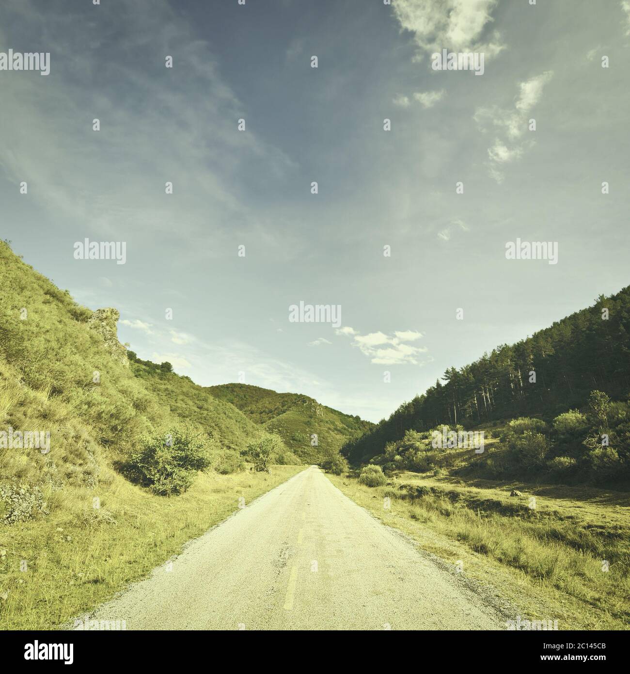 Route Banque D'Images