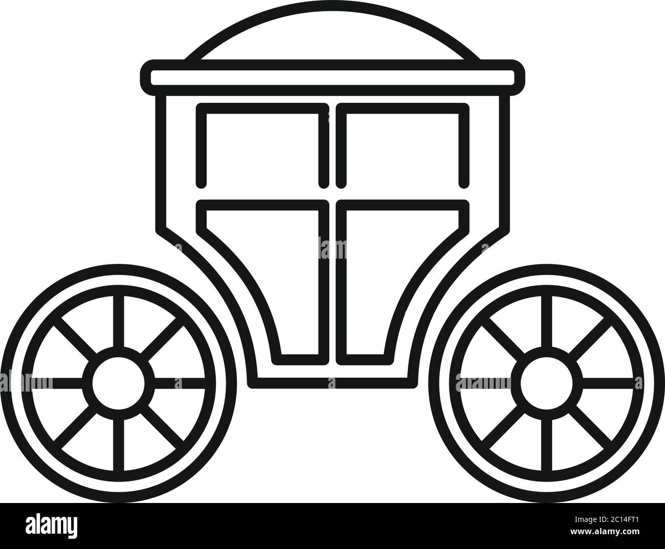 Icône de brougham traditionnel. Contour traditionnel brougham vector icône pour la conception de sites Web isolé sur fond blanc Illustration de Vecteur Icône de brougham traditionnel. Contour traditionnel brougham vector icône pour la conception de sites Web isolé sur fond blanc Illustration de Vecteur