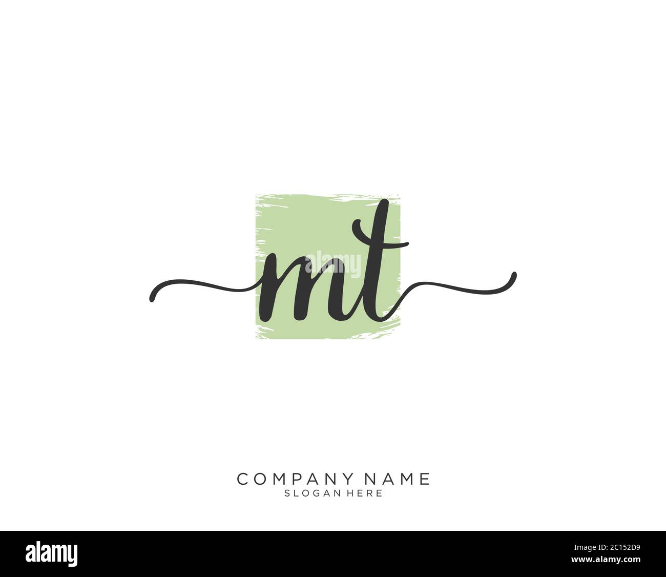 Logo mt initiales Banque de photographies et d’images à haute ...
