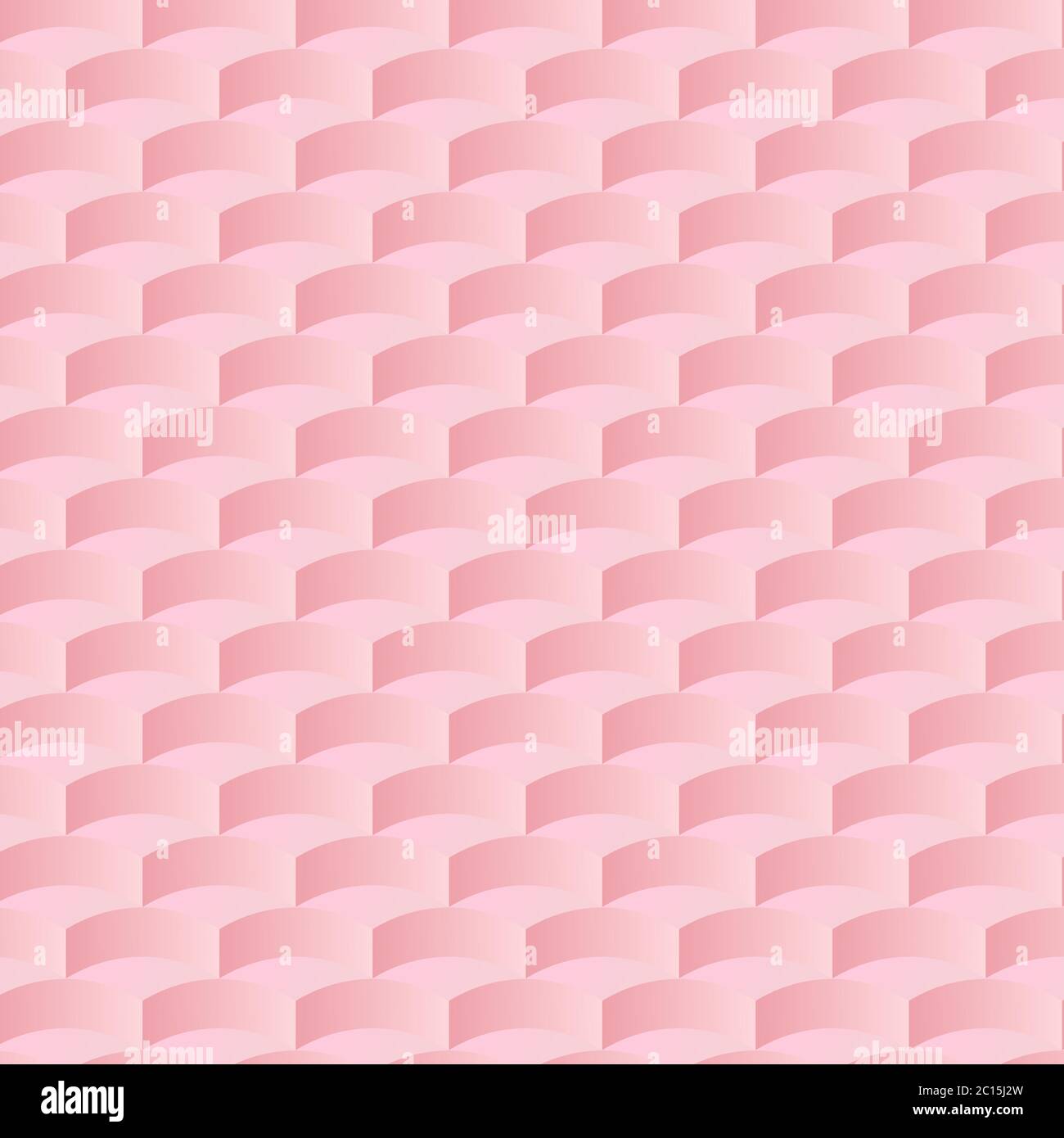 motif sans couture géométrique 3d couleur rose Illustration de Vecteur