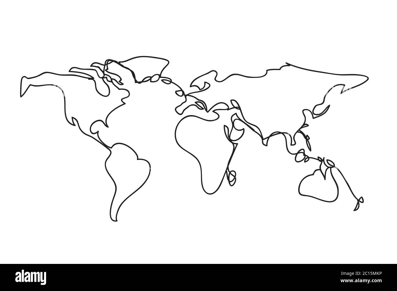 Carte Du Monde Style De Dessin Au Trait Conception Vectorielle Image Vectorielle Stock Alamy Carte Du Monde Style De Dessin Au Trait Conception Vectorielle Image Vectorielle Stock Alamy