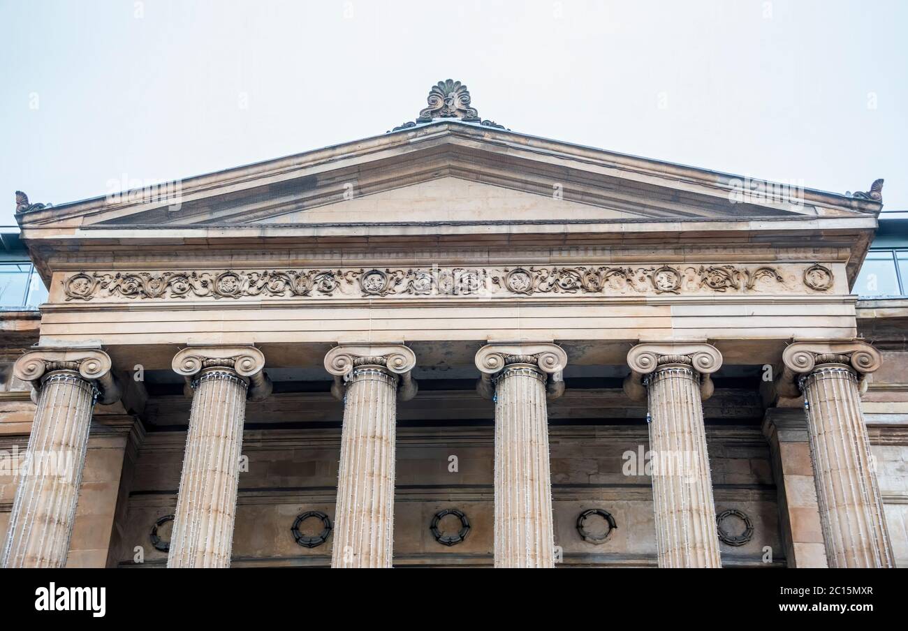 Citation Bar and Restaurant, anciennement Sheriff court Building Wilson Street, Merchant City Glasgow Banque D'Images