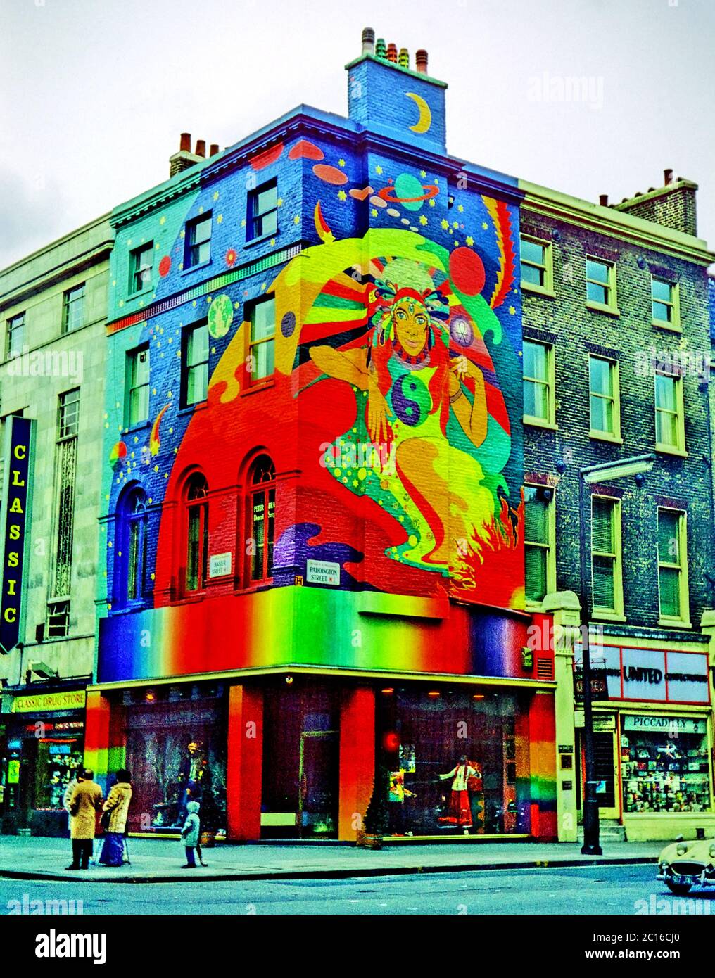 Beatles Apple Boutique Banque D'Images