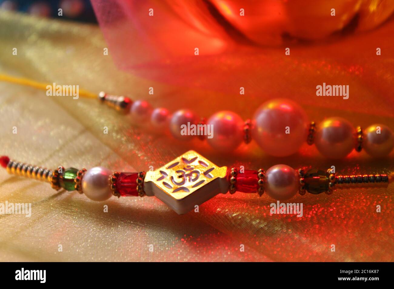 Raksha Bandhan festival, concept montrant le designer Rakhi Banque D'Images Raksha Bandhan festival, concept montrant le designer Rakhi Banque D'Images