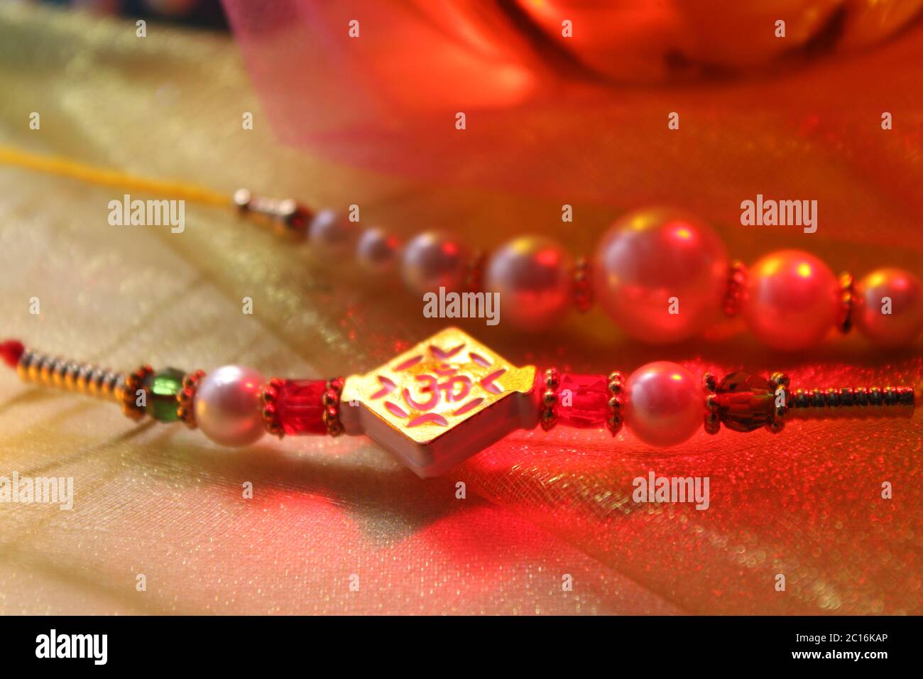 Raksha Bandhan festival, concept montrant le designer Rakhi Banque D'Images Raksha Bandhan festival, concept montrant le designer Rakhi Banque D'Images