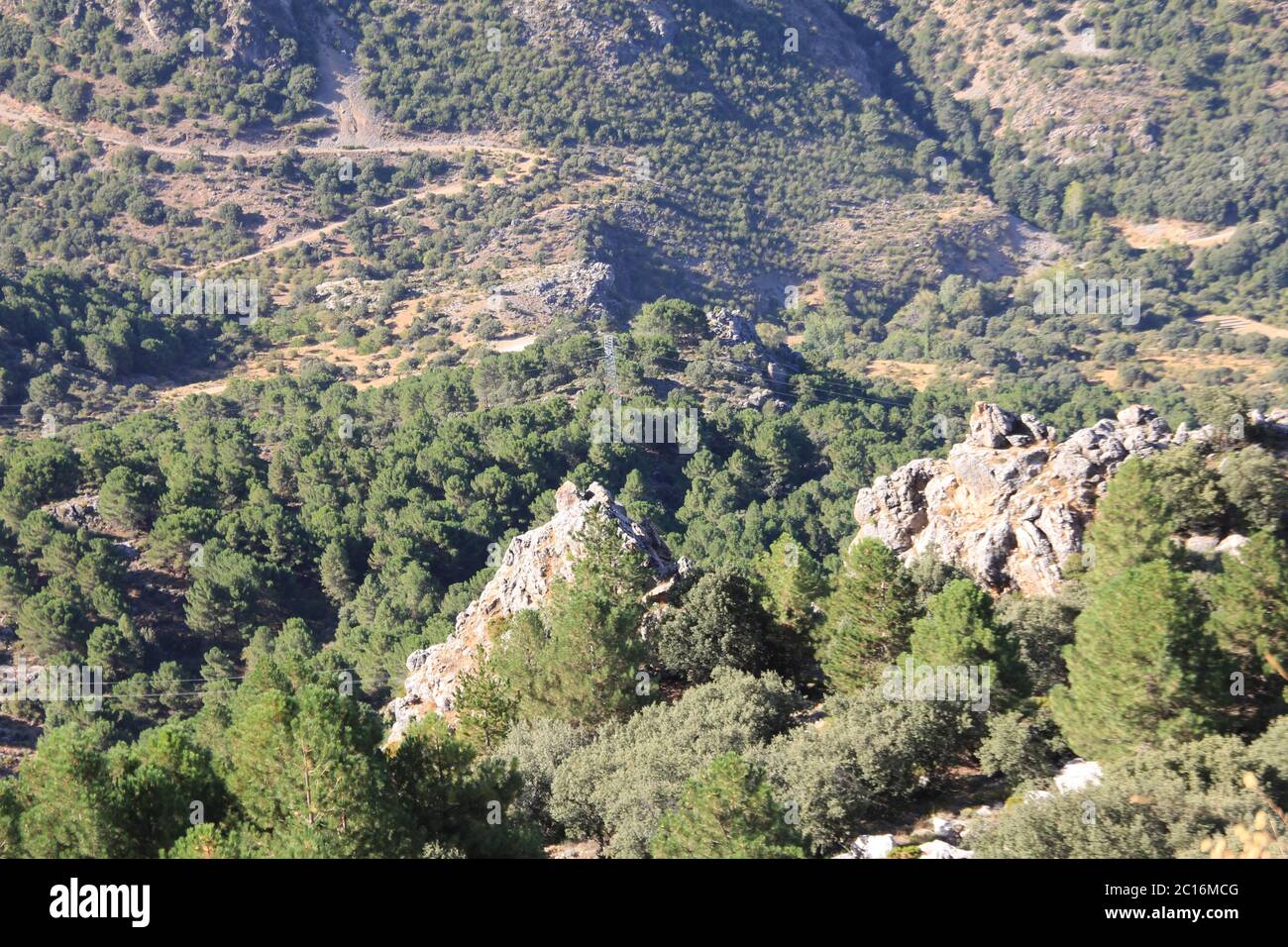 Sierra Nevada en Espagne Banque D'Images