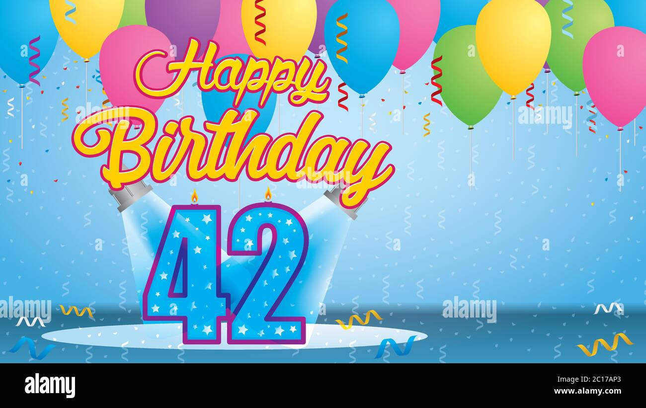 42 Birthday Banque D Image Et Photos Alamy 42 Birthday Banque D Image Et Photos Alamy