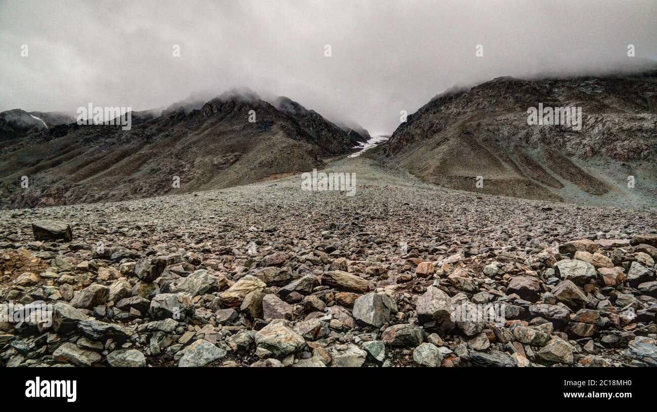 Panorama de la vallée de Yasin, province de Gilgit-Baltistan Pakistan Banque D'Images