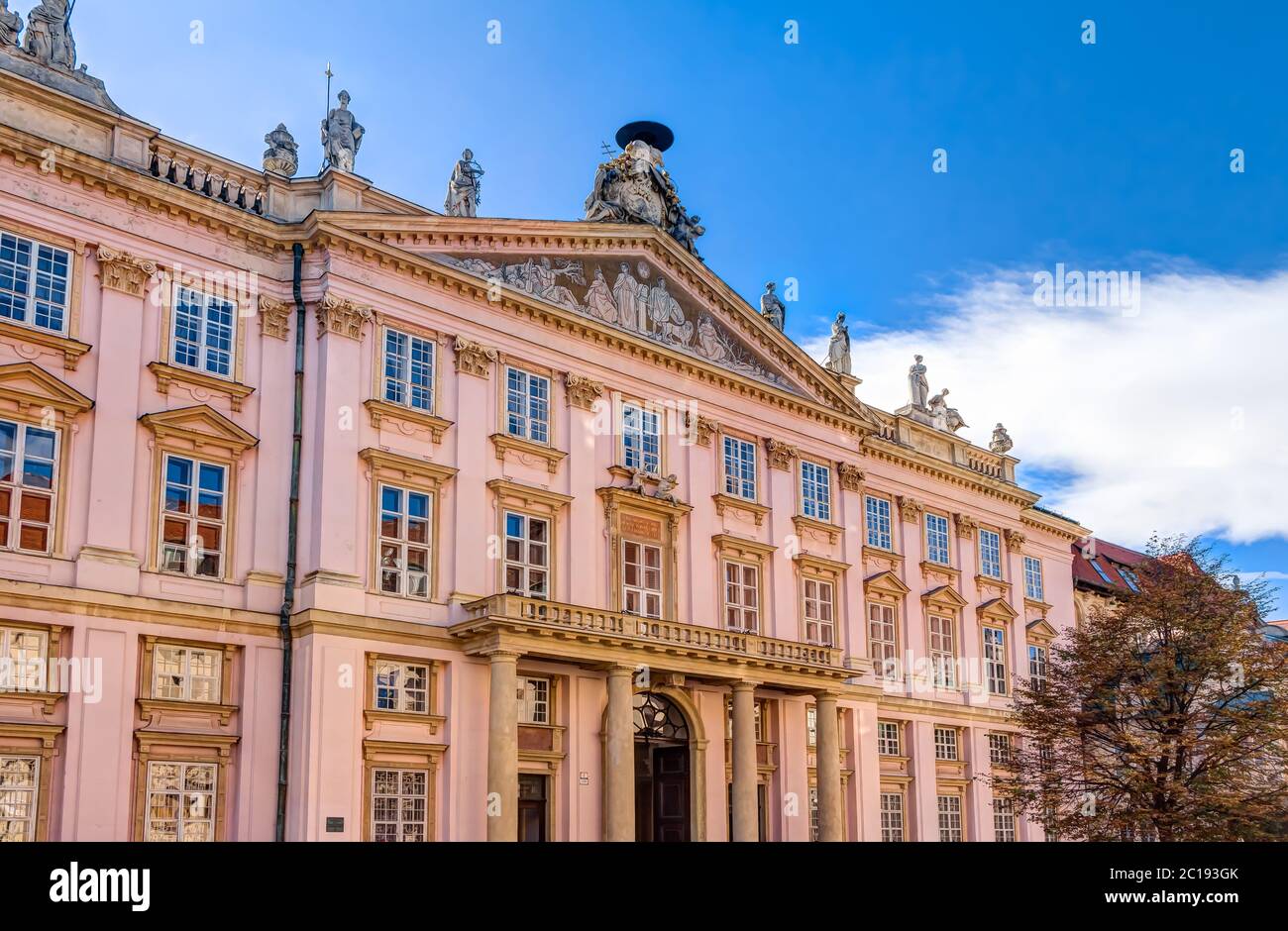 Palais des primates dans la vieille ville de Bratislava Banque D'Images