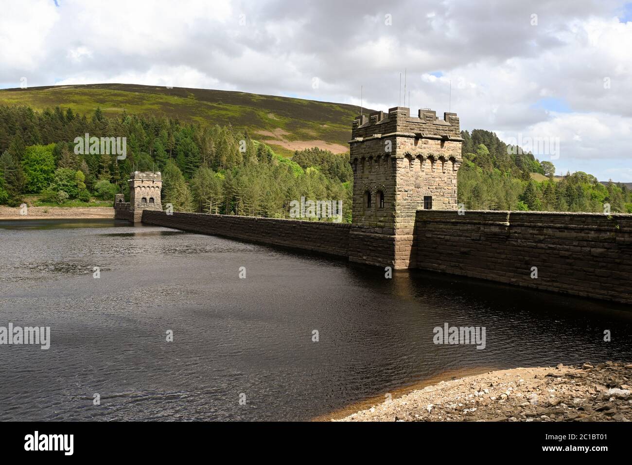 Derwent Reservoir dans le Peak District Derbyshire Angleterre Banque D'Images