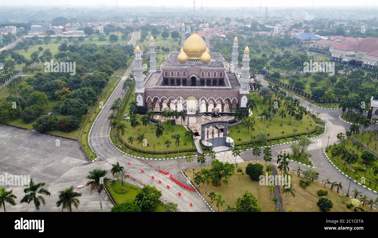 Ramadan greeting background mosque dome Banque de photographies et d ...