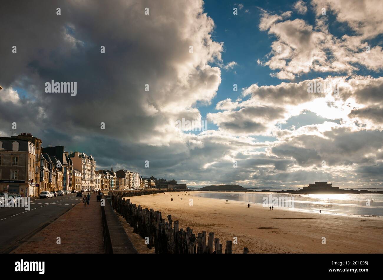 Saint Malo France Brittania Banque D'Images