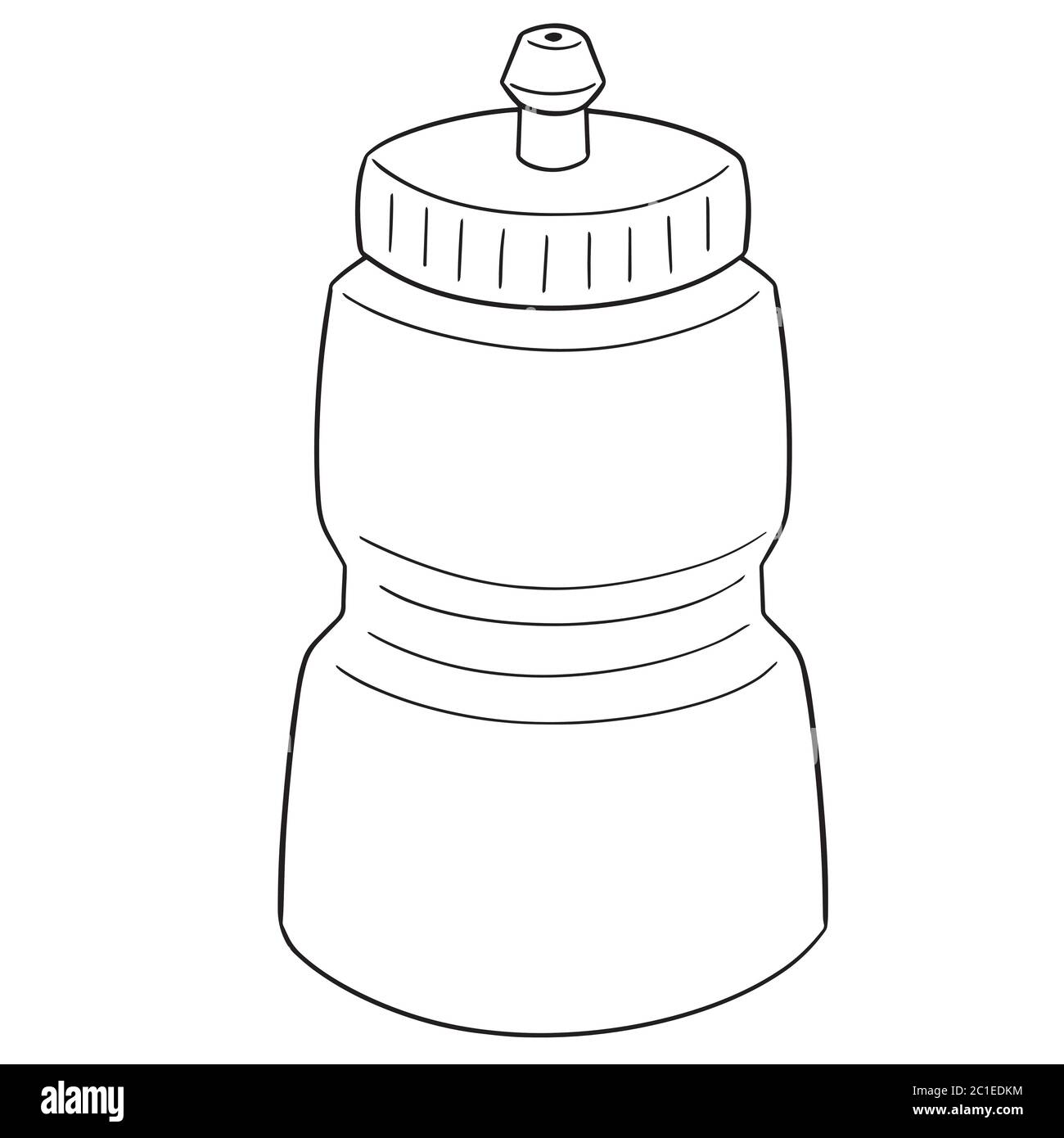 vecteur de bouteille d'eau Illustration de Vecteur
