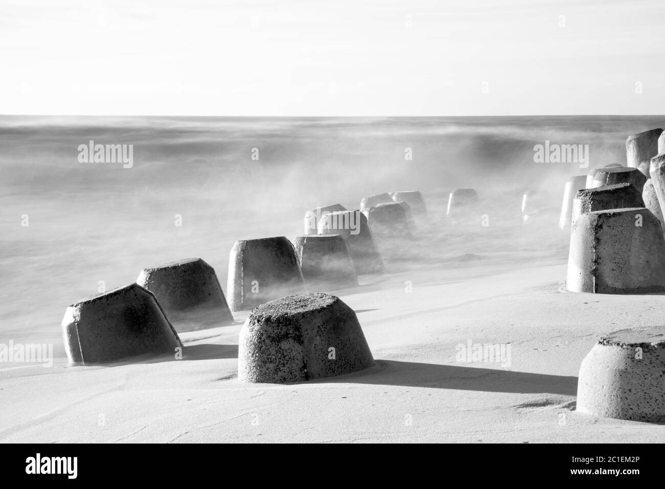 Tempête profonde Banque D'Images