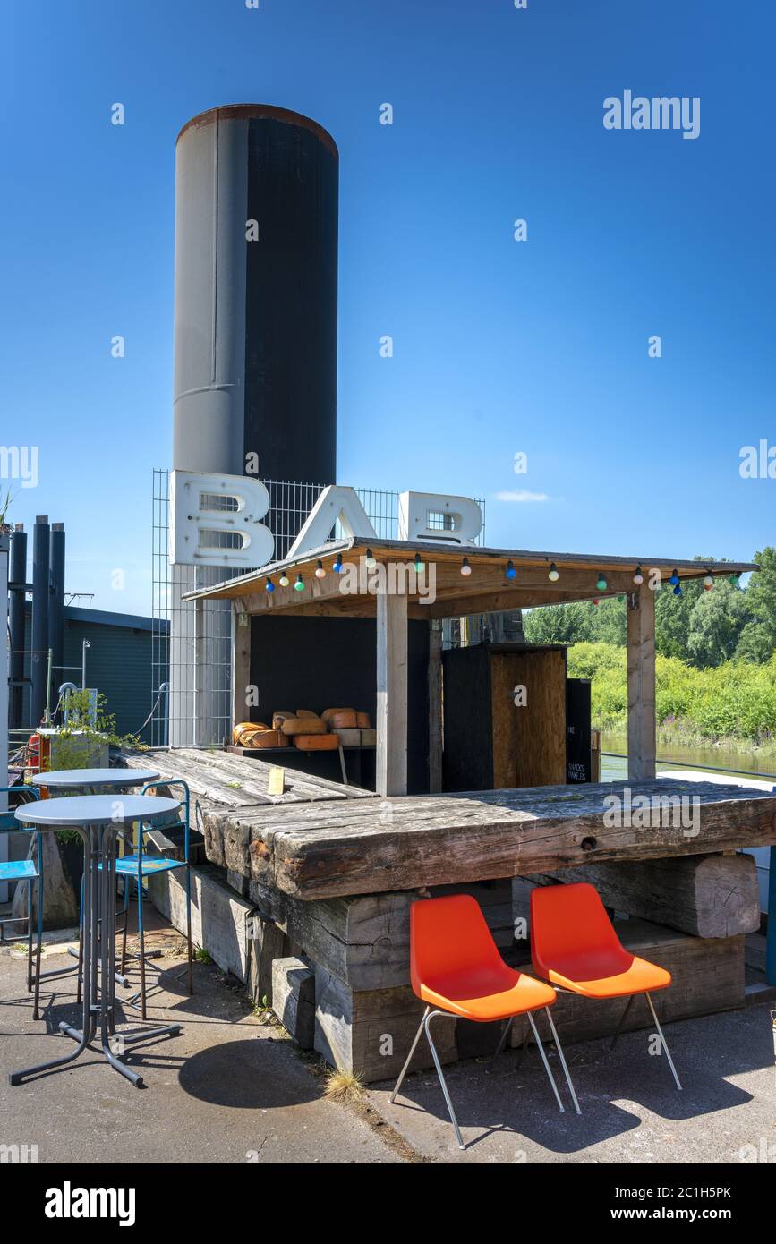 Bar à la plage Banque D'Images