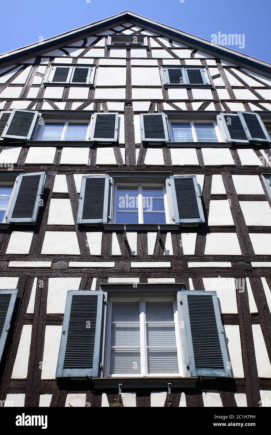 Maison à pans de bois à Ravensburg, Allemagne Banque D'Images