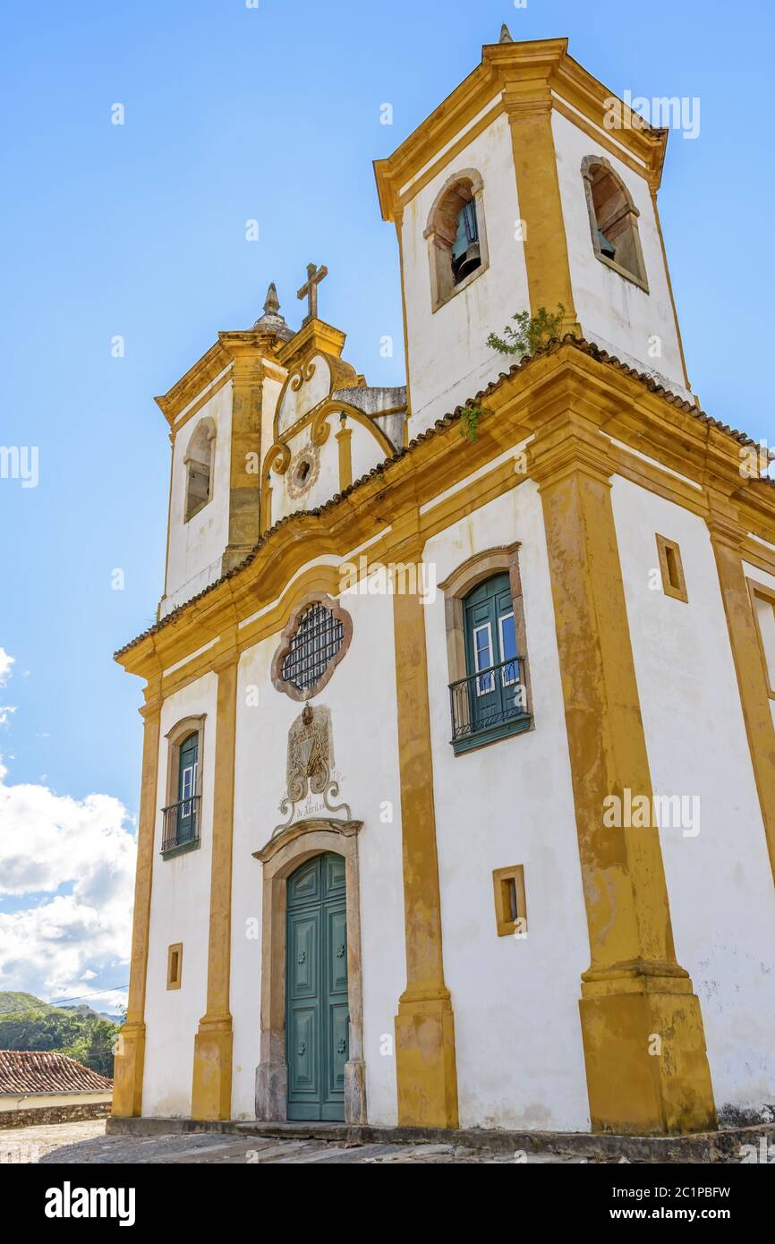 Façade de l'église de notre-Dame de la Miséricorde et de la Miséricorde Banque D'Images