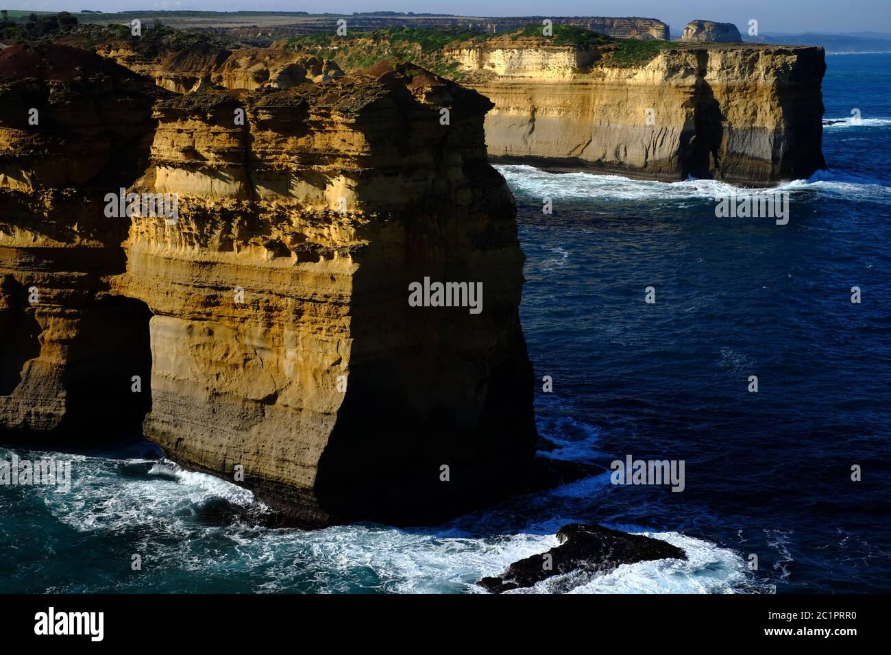 Loch ARD gorge.la gorge est accessible par la Great Ocean Road, à 3.5 km au nord-ouest des douze Apôtres. Les escaliers permettent aux visiteurs d'accéder à la plage et Banque D'Images