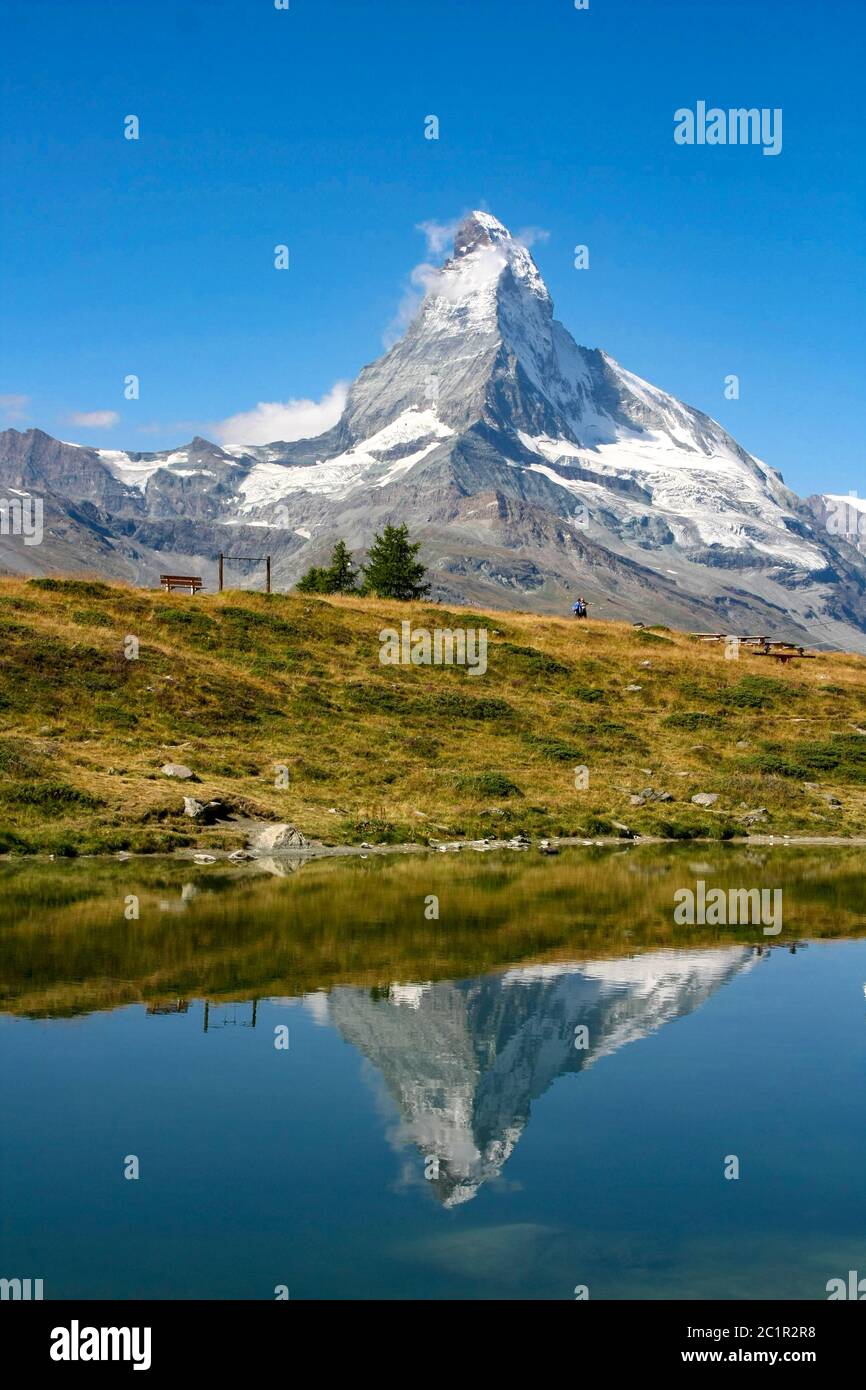 Matterhorn en Suisse Banque D'Images