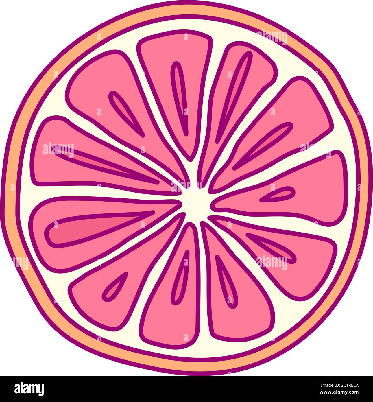 vecteur mignon extrait de fruit clip art agrumes Illustration de Vecteur