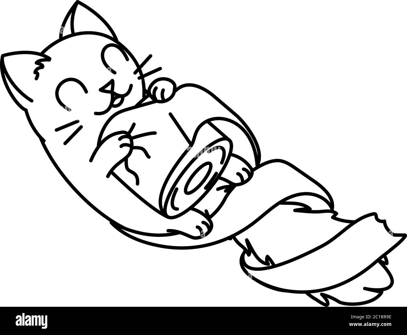 Vecteur Mignon Dessin Anime Petit Chat Page De Livre De Coloriage Image Vectorielle Stock Alamy Vecteur Mignon Dessin Anime Petit Chat Page De Livre De Coloriage Image Vectorielle Stock Alamy