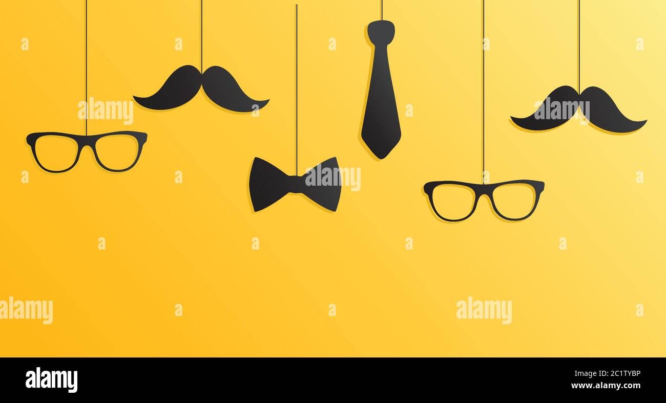 Illustration vectorielle de la fête du père heureux fond de la journée du père heureux illustration vectorielle.carte de fête du père heureux, design pour carte de vœux, poster. Illustration de Vecteur