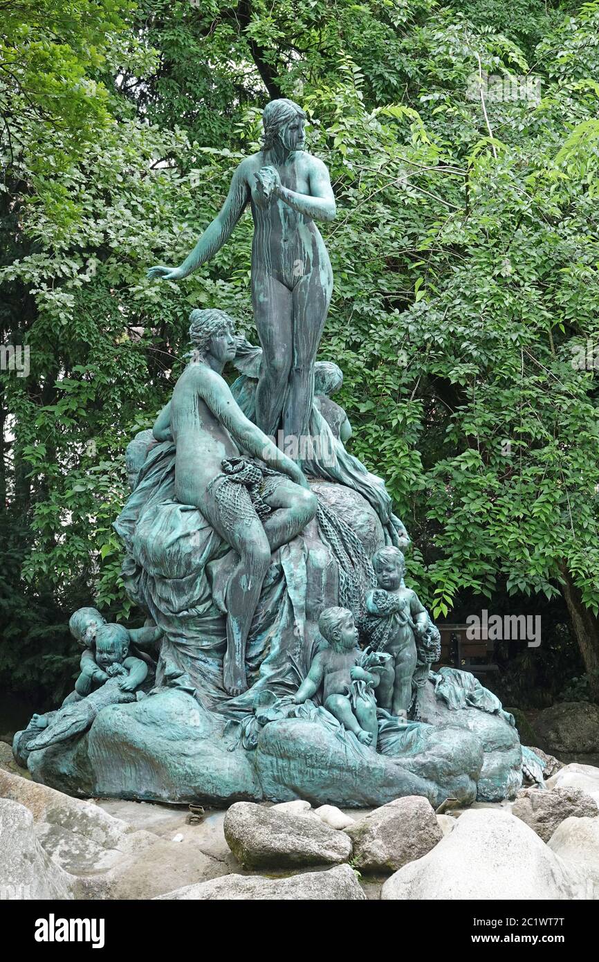 Fontaine de la nymphe Banque de photographies et d’images à haute résolution Alamy
