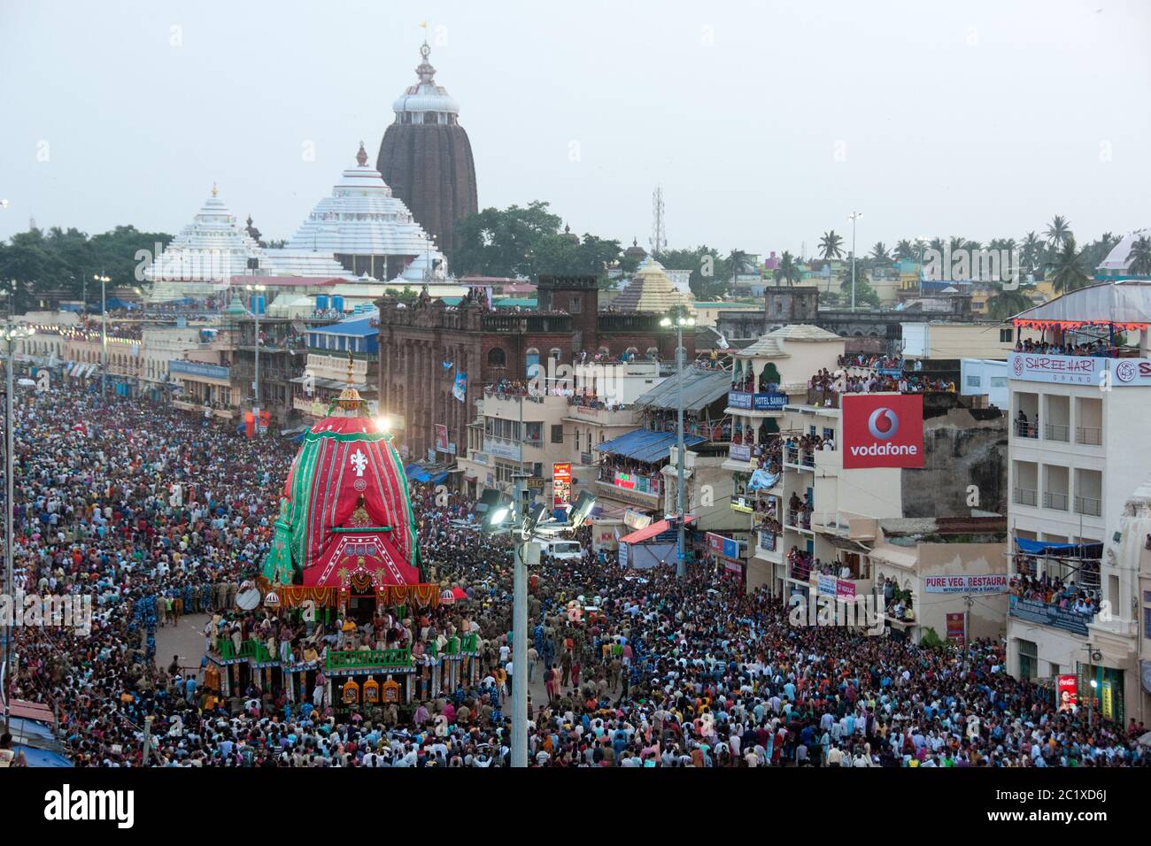 char tirant à puri odisha inde Banque D'Images