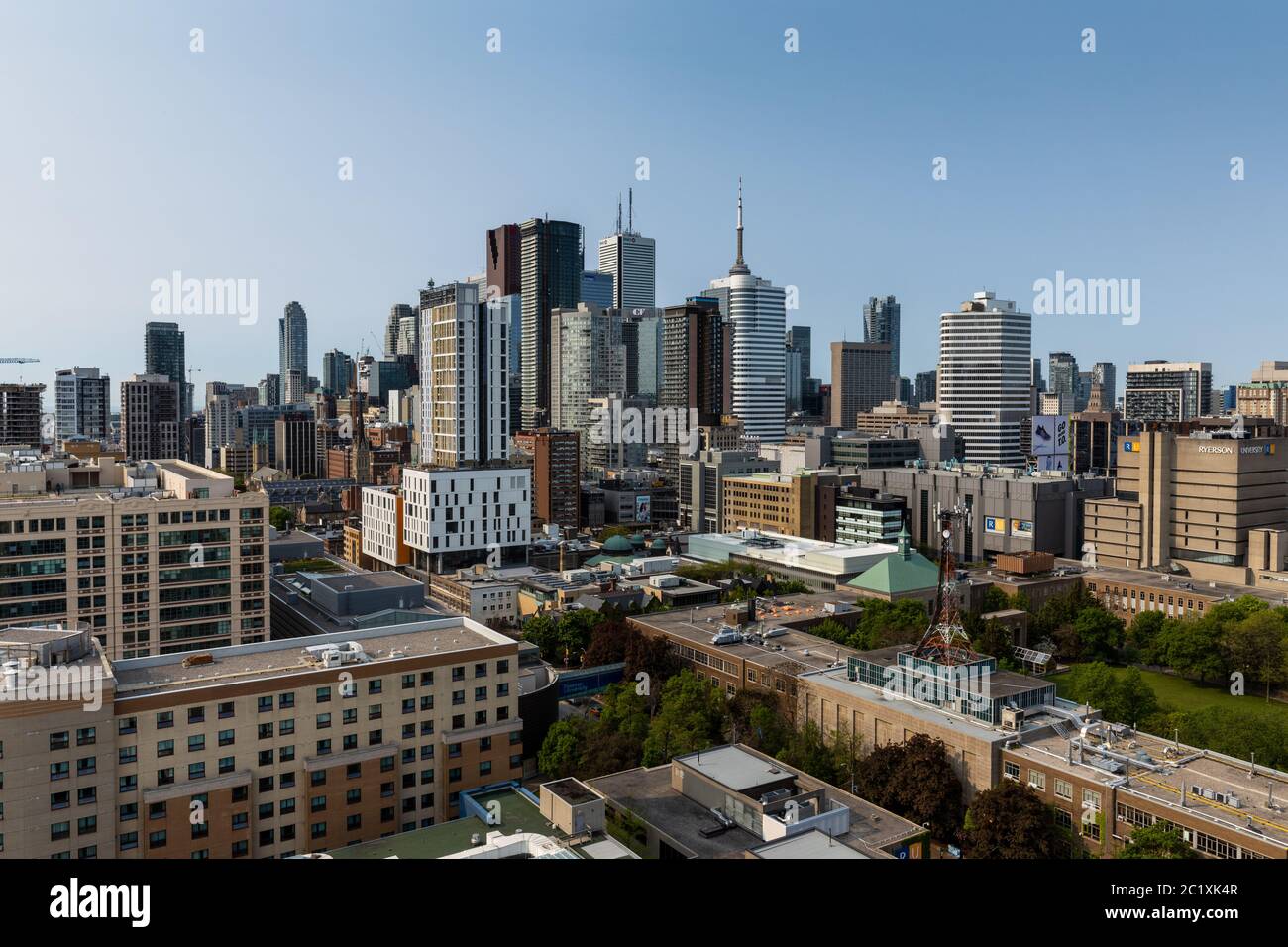 L'horizon de Toronto au Canada Banque D'Images