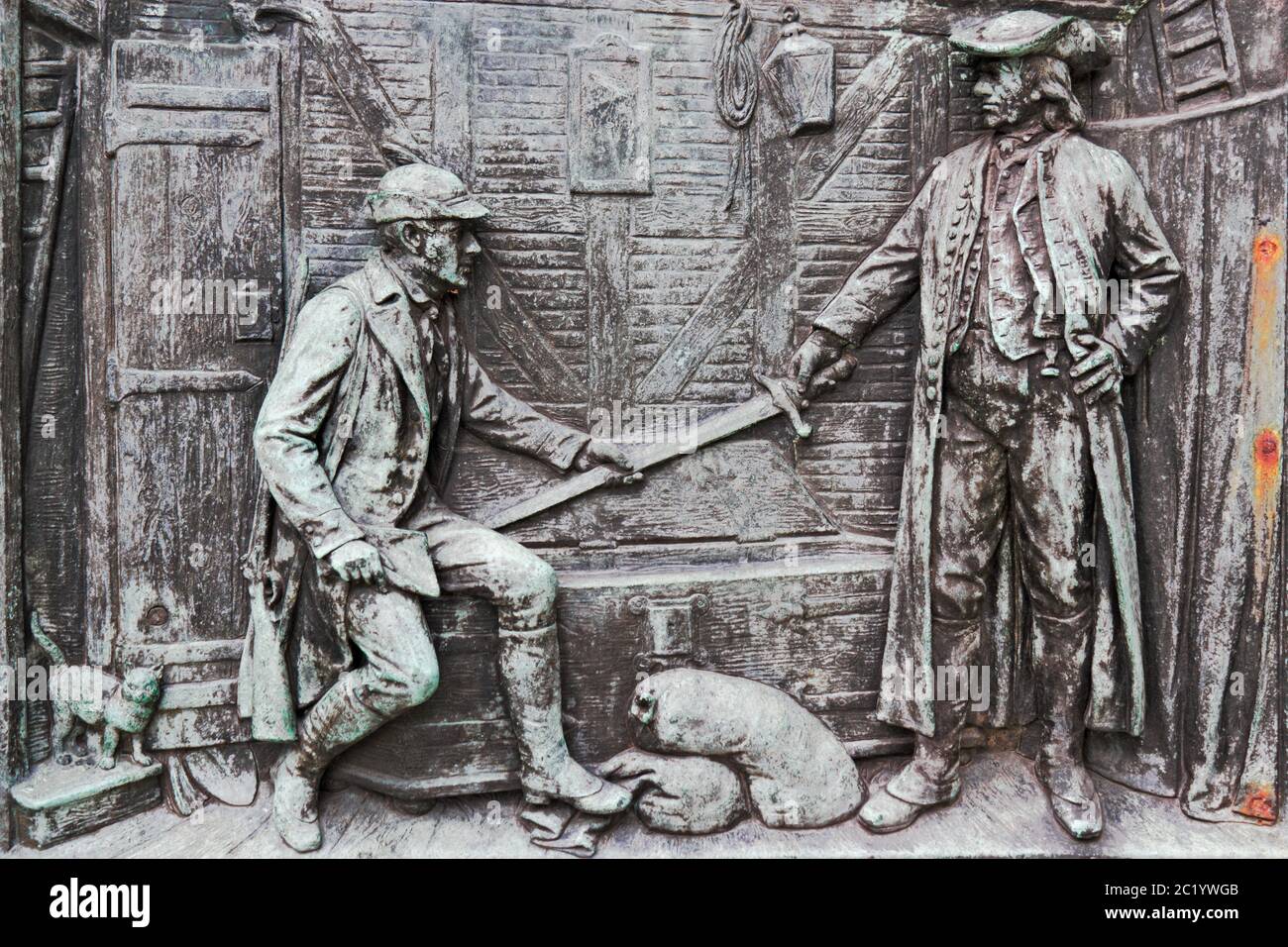 tablette de soulagement Banque D'Images