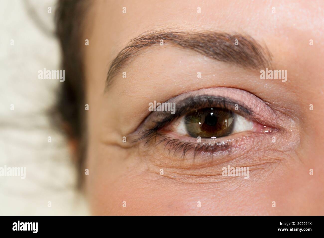 yeux de la femme Banque D'Images