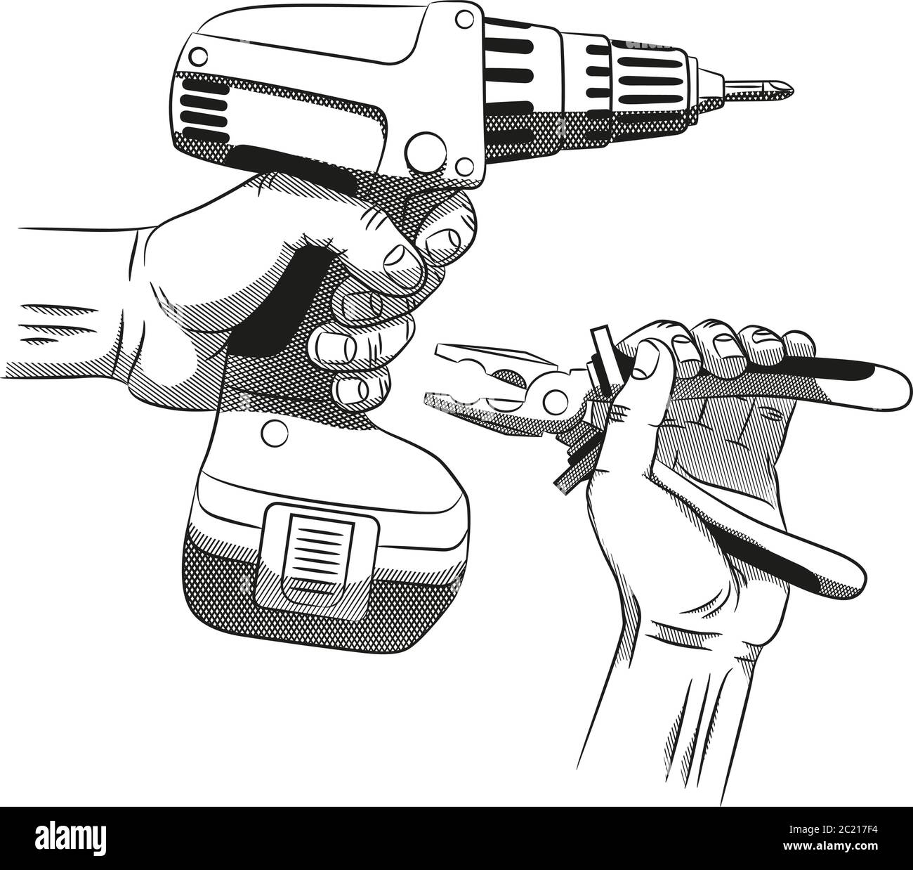 Imprimer Illustration de Vecteur