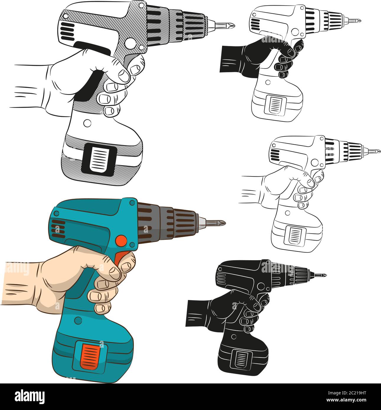 Imprimer Illustration de Vecteur